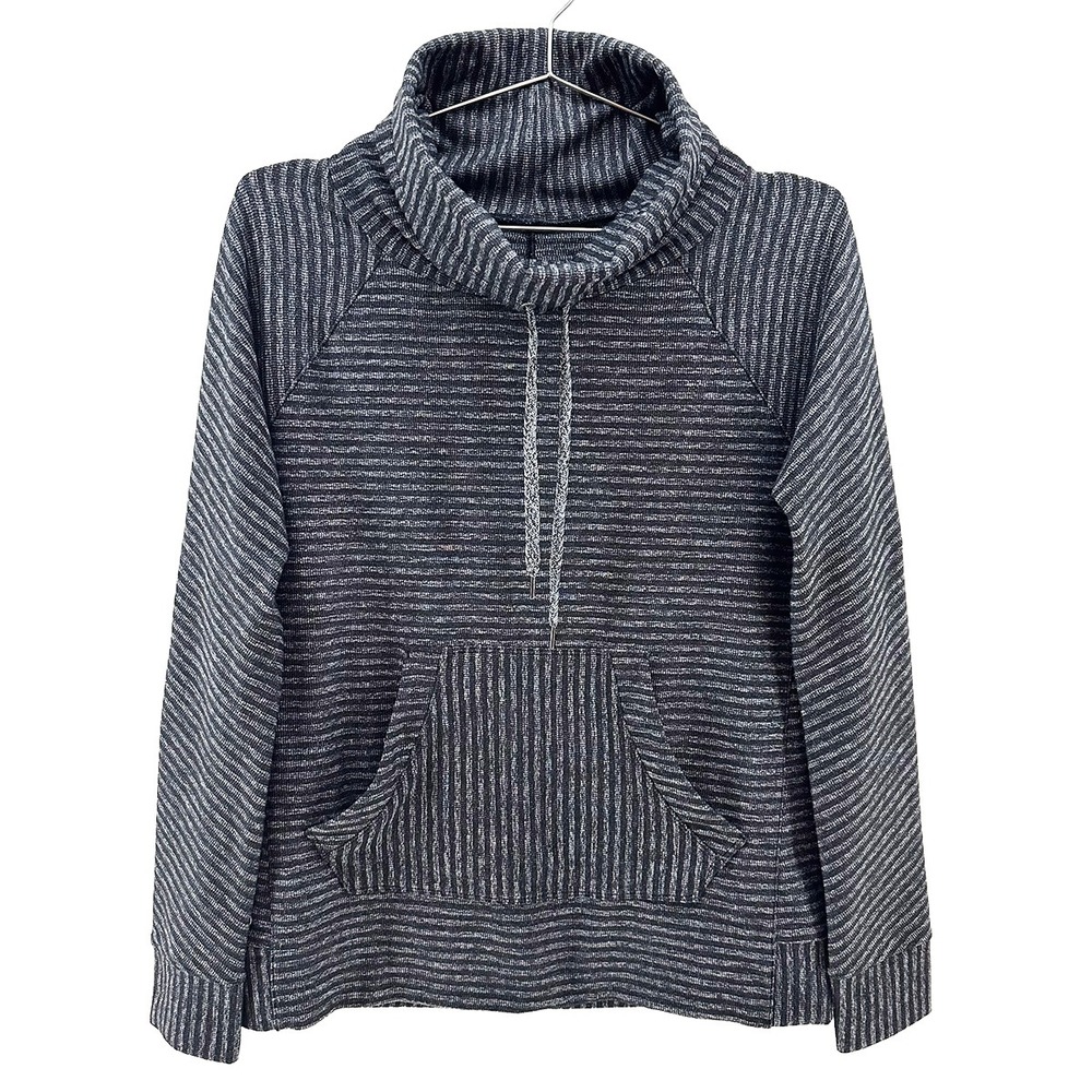 OUTDOOR RESEARCH Mikala Cowl Neck Sweatshirt • Small • black gray gorpcore